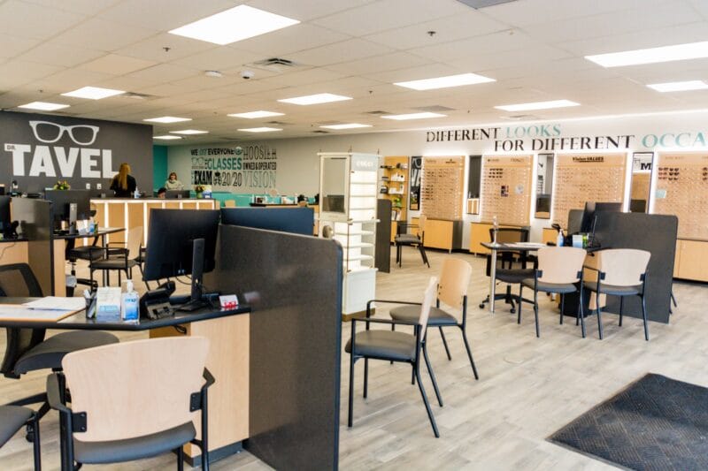 Interior shot of the Dr. Tavel Greenwood location