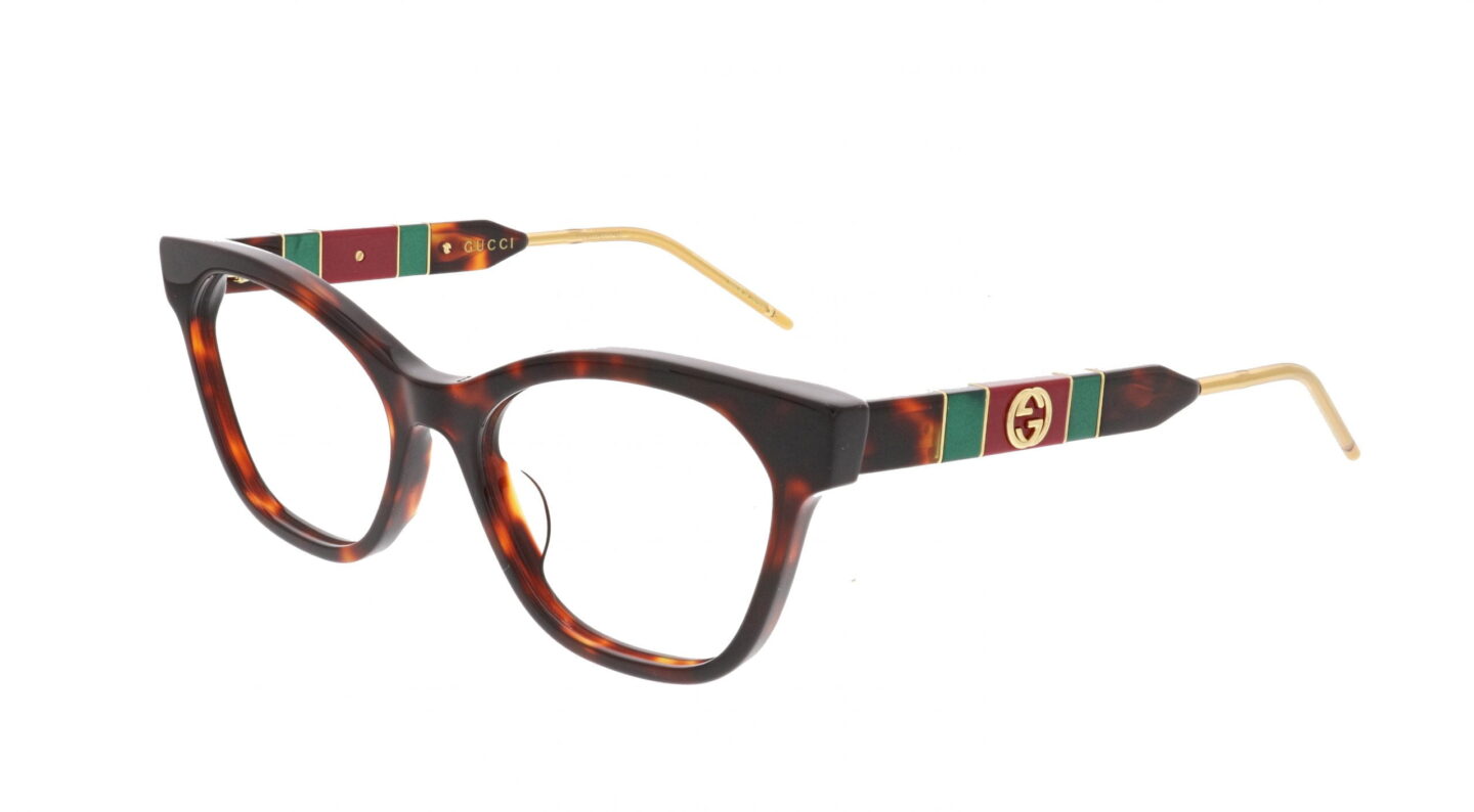 GUCCI GG0600O glasses Havana